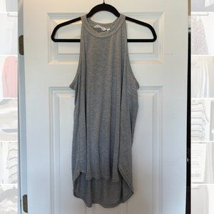 Athleta High Neck Gray Tank